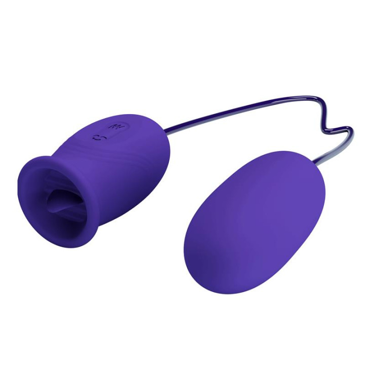 Daisy Youth Huevo Vibrador y Lengua Estimuladora de Prettylove | VibraZon