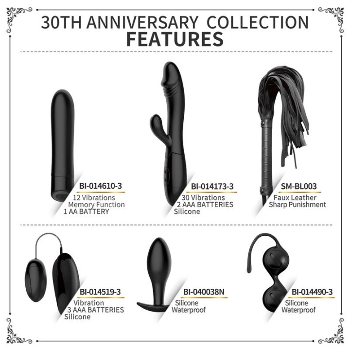 Kit 30th Anniversary Collection Kit de Prettylove | VibraZon