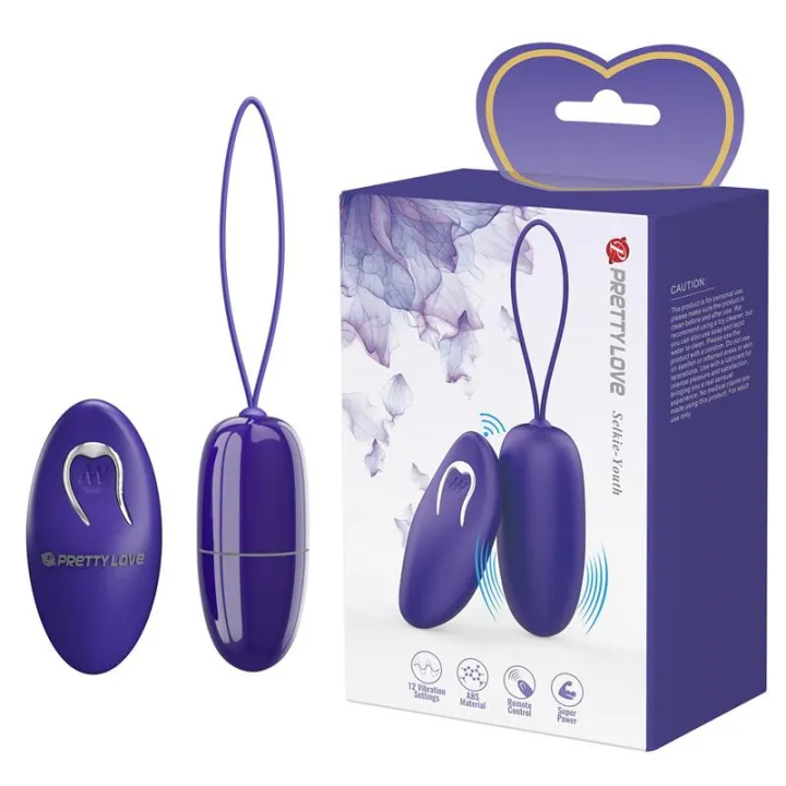Selkie Youth Huevo Vibrador con Control Remoto de Prettylove