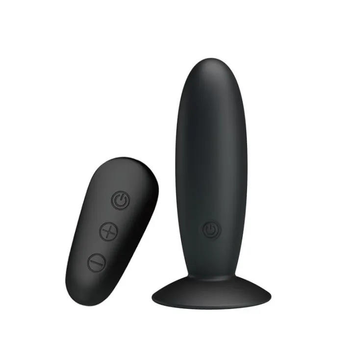 Plug Anal con Vibración y Control Remoto USB de Mr Play