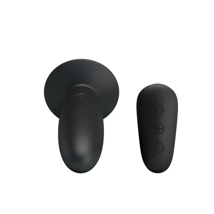 Plug Anal con Vibración y Control Remoto USB de Mr Play
