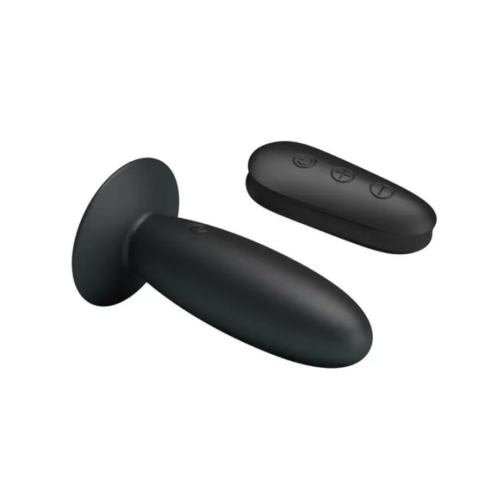 Plug Anal con Vibración y Control Remoto USB de Mr Play