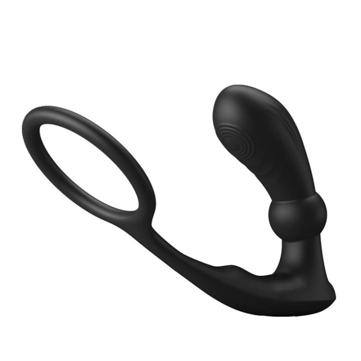 Warren Plug Anal y Anillo para el Pene con Vibración y Pulsación a Control Remoto de Prettylove | VibraZon