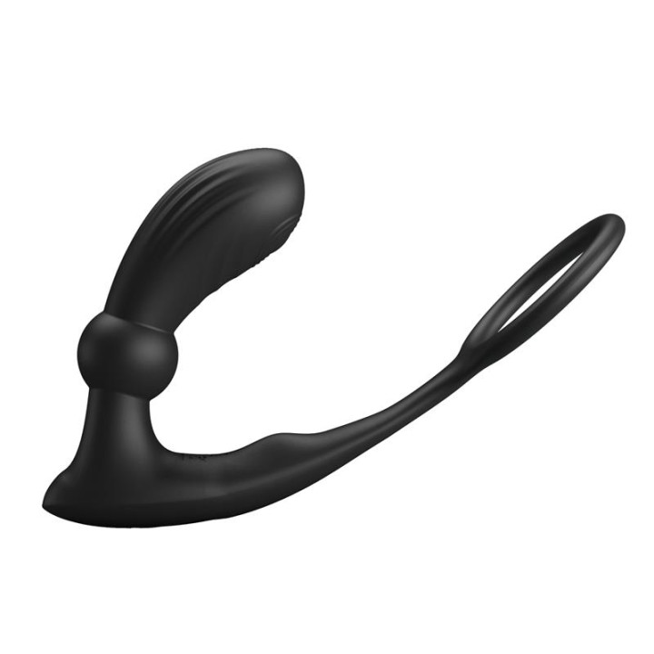 Warren Plug Anal y Anillo para el Pene con Vibración y Pulsación a Control Remoto de Prettylove | VibraZon
