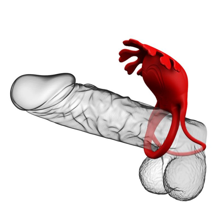 Ruben Anillo para el Pene con Vibración USB de Prettylove | VibraZon