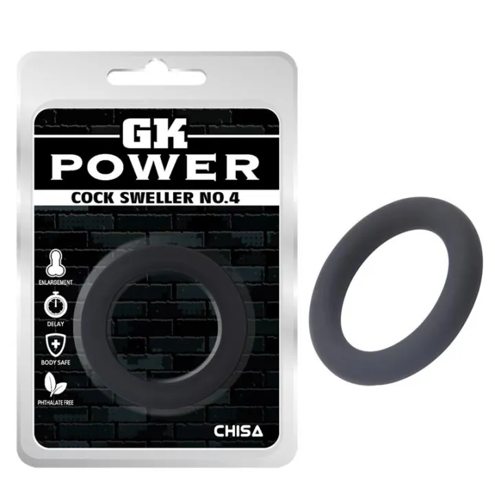 Anillo para el Pene Sweller No.4 Silicona 4,5 cm de Chisa