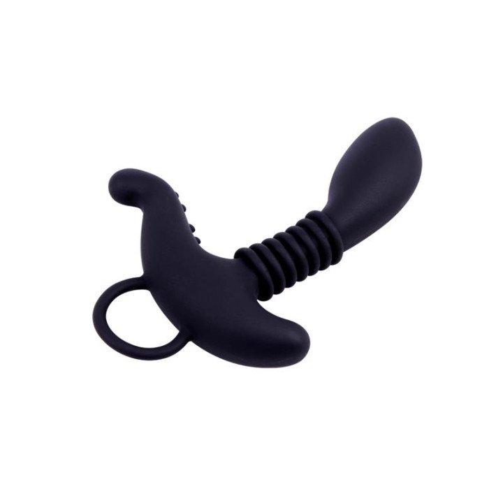 Estimulador Anal Booty Exciter Silicona Negro de Chisa | VibraZon