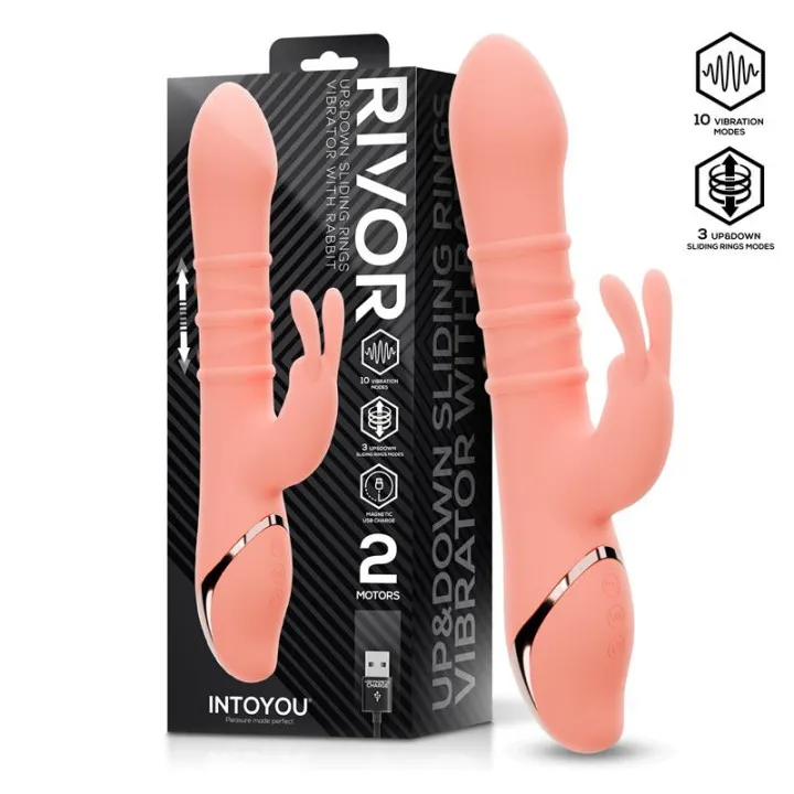 Rivor Vibrador con Anillos Deslizantes de Intoyou