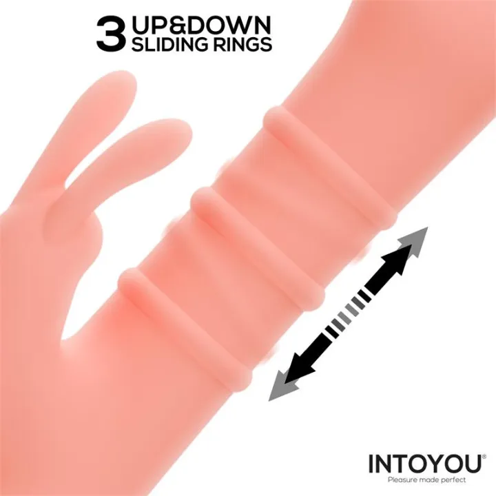 Rivor Vibrador con Anillos Deslizantes de Intoyou