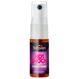 Spray Vibrador Hot Shock 12 ml de Hot Flowers | VibraZon