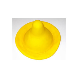 Gorro de Condón Color Amarillo de Diverty Sex | VibraZon