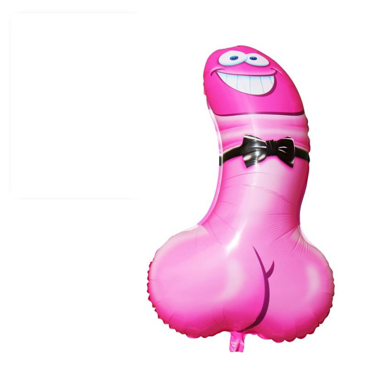 Globo de Poliamida Pene Rosa 90 cm de Diverty Sex | VibraZon