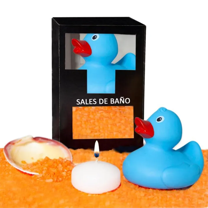 Set Sales Baño Aroma Mango Pato, Vela y Concha 150 gr de Diverty Sex