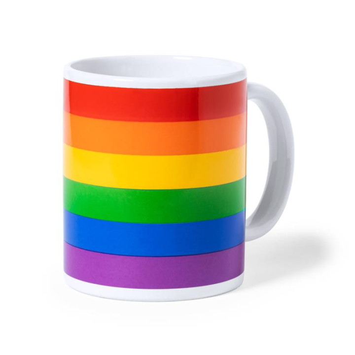 Taza con Bandera LGBT de Diverty Sex | VibraZon
