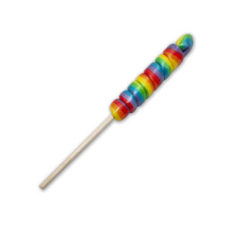 Piruleta Pirulo Bandera LGBT 50gr de Diverty Sex | VibraZon