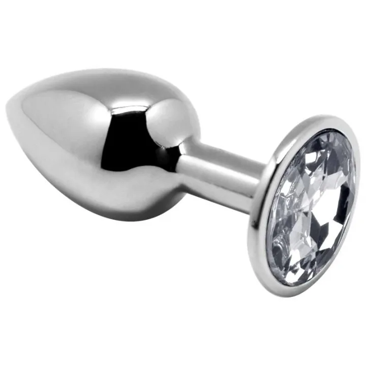 Set de 3 Plug de Metal con Joya de Alive