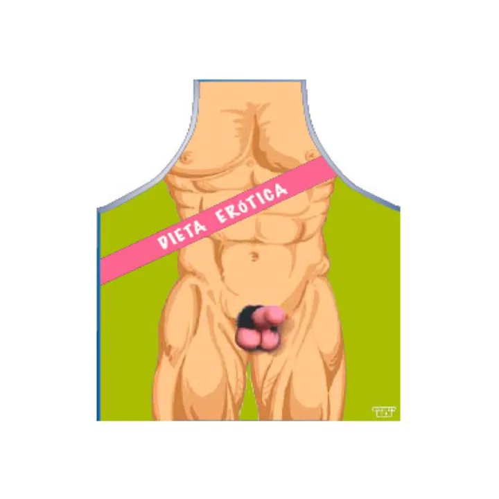 Delantal Dieta Erótica de Diverty Sex