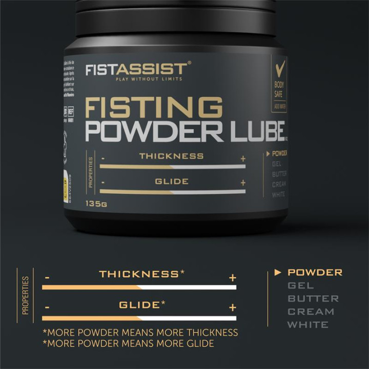 Fist Assist Powder Lube 135 gr de Cobeco Pharma | VibraZon