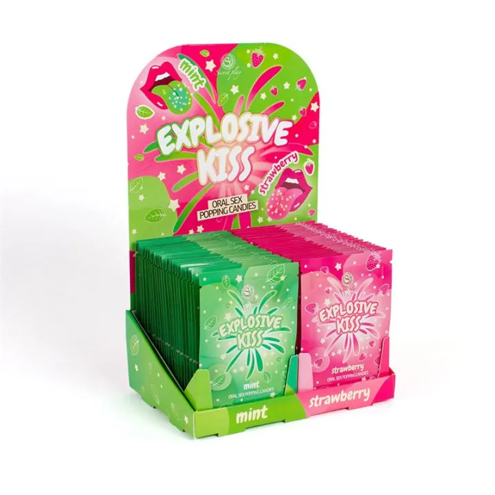 Caramelos Explosivos Sexo Oral Popping Candies Display 48 Unidades de Secret Play