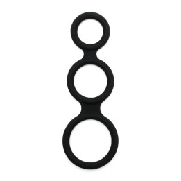Anillo Triple Silicona de Latex Play | VibraZon