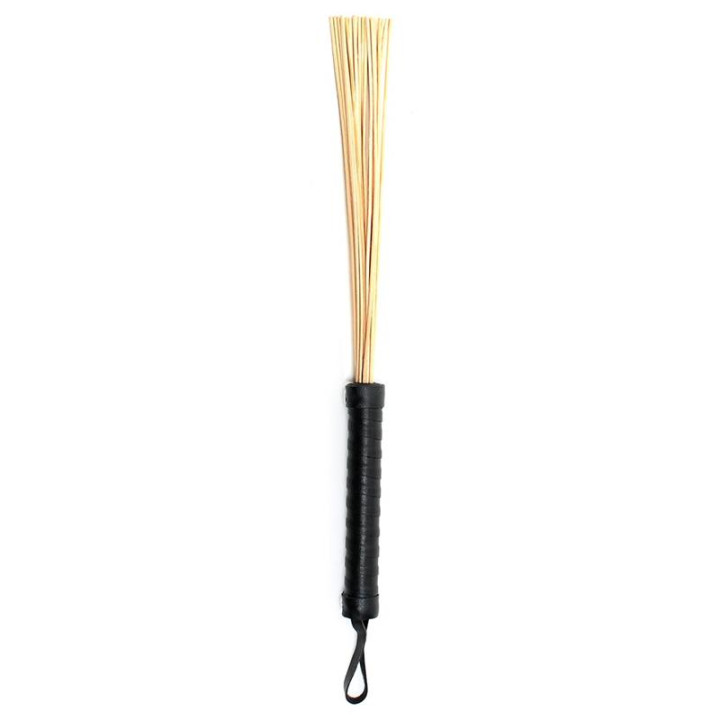 Flogger con tiras de ratán de Bondage Play | VibraZon