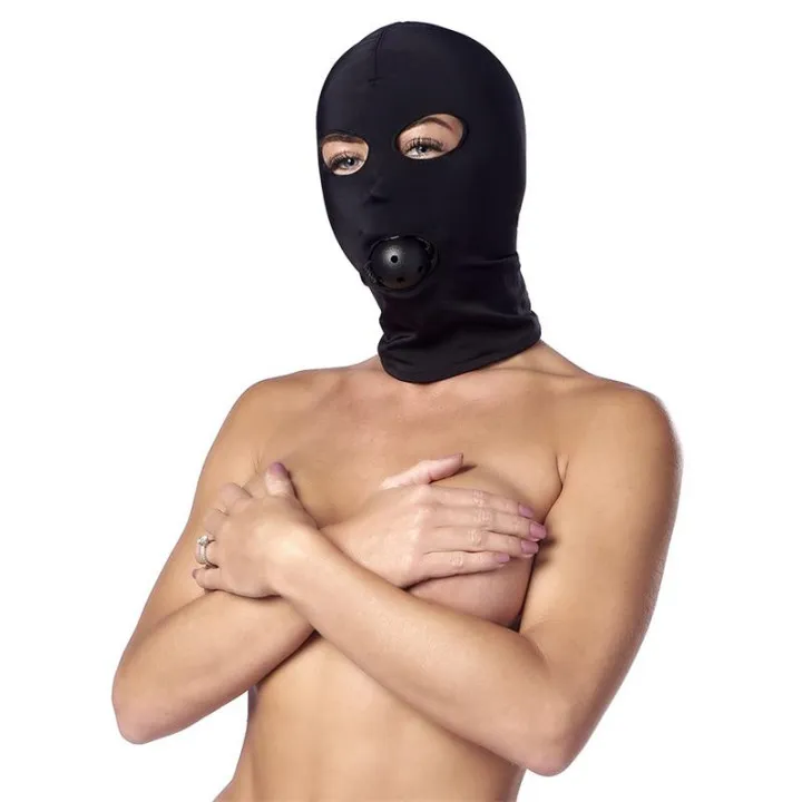Máscara con Mordaza de Bondage Play