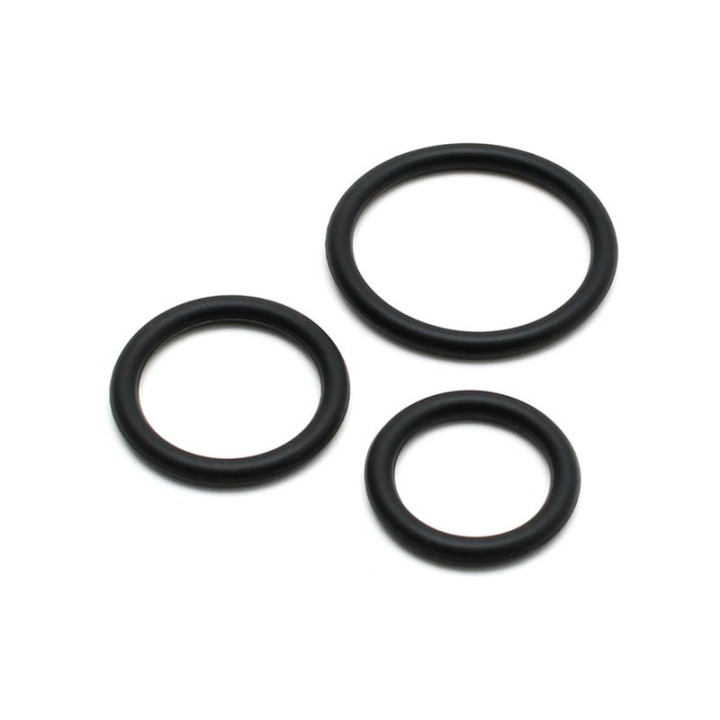 Set 3 Anillos para Pene Silicona de Bondage Play | VibraZon