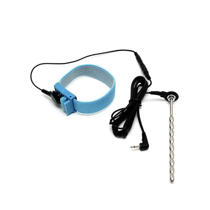 Anillo/Correa para el Pene y Dilatador de Uretra Electro Estimulación de Electro Play