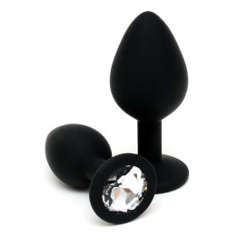Set de Dos Plugs Anales Silicona de Latex Play | VibraZon