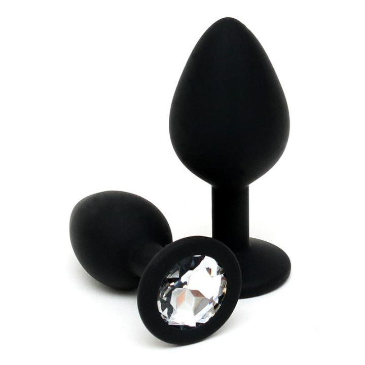 Set de Dos Plugs Anales Silicona de Latex Play | VibraZon
