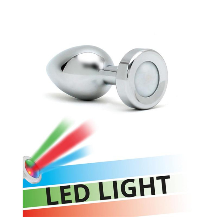Plug anal con Luces LED Pisa de Bondage Play | VibraZon