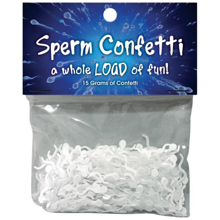 Confeti con Forma de Espermatozoides 15 gr de Kheper Games | VibraZon