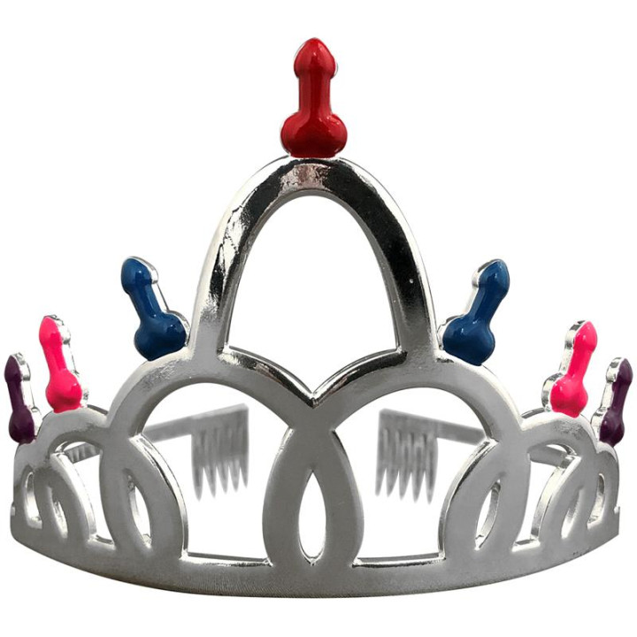 Tiara con Adornos en forma de Pene de Kheper Games | VibraZon