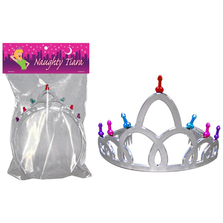Tiara con Adornos en forma de Pene de Kheper Games | VibraZon