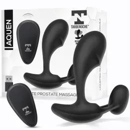 Aquen Estimulador Prostático y Perineo Control Remoto Silicona Líquida USB Magnético de Tardenoche