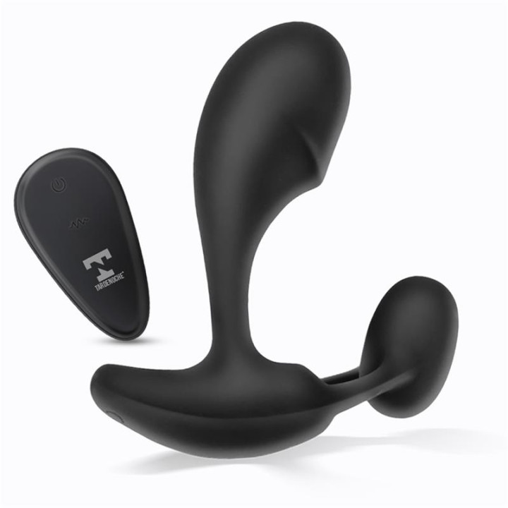 Aquen Estimulador Prostático y Perineo Control Remoto Silicona Líquida USB Magnético de Tardenoche | VibraZon