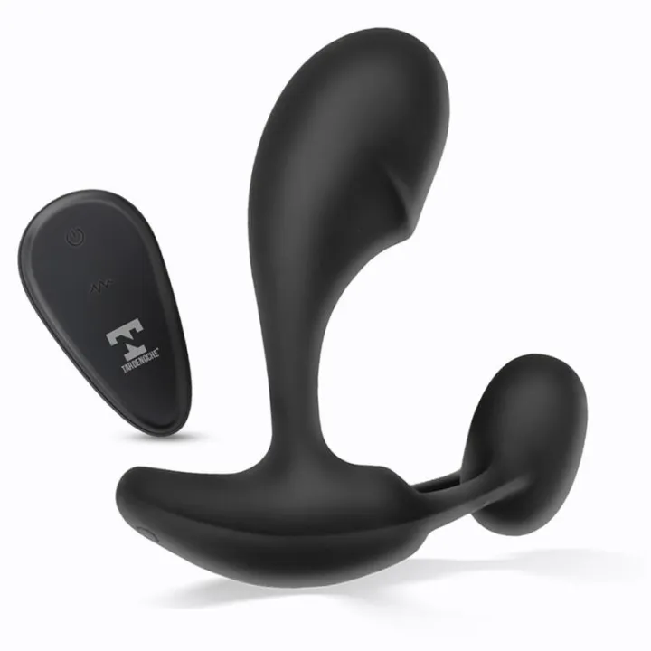 Aquen Estimulador Prostático y Perineo Control Remoto Silicona Líquida USB Magnético de Tardenoche