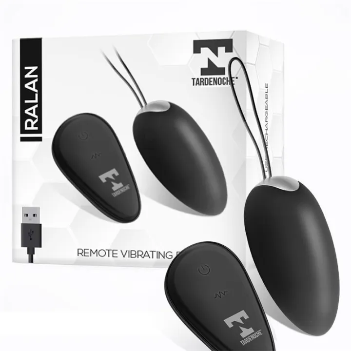 Ralan Huevo Vibrador con Control Remoto USB Magnético de Tardenoche