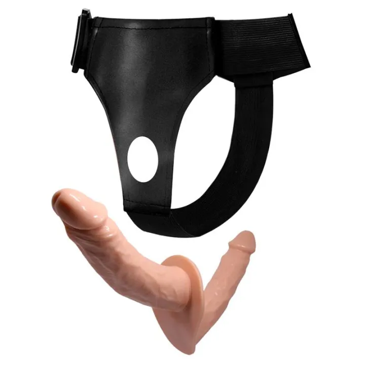 Arnés con Dildo Doble 7.1 + 5.9 de Prettylove