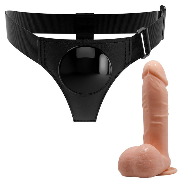 Tom Arnés con Dildo 7.4 de Prettylove | VibraZon