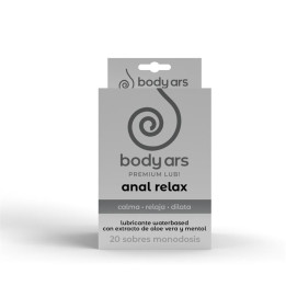 Monodosis Gel Relajante Anal Base Agua 20 x 4 ml de Body Ars | VibraZon