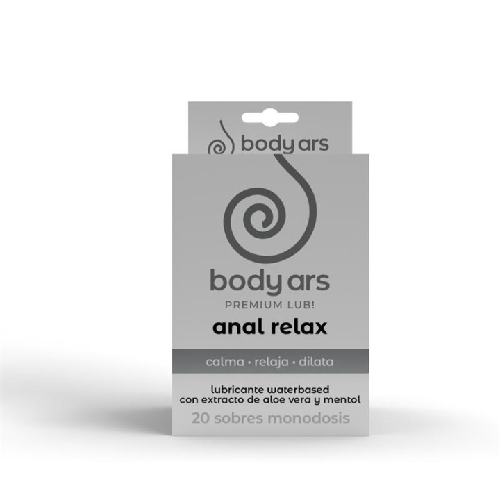 Monodosis Gel Relajante Anal Base Agua 20 x 4 ml de Body Ars | VibraZon