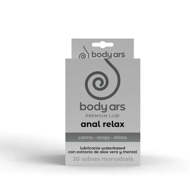 Monodosis Gel Relajante Anal Base Agua 20 x 4 ml de Body Ars