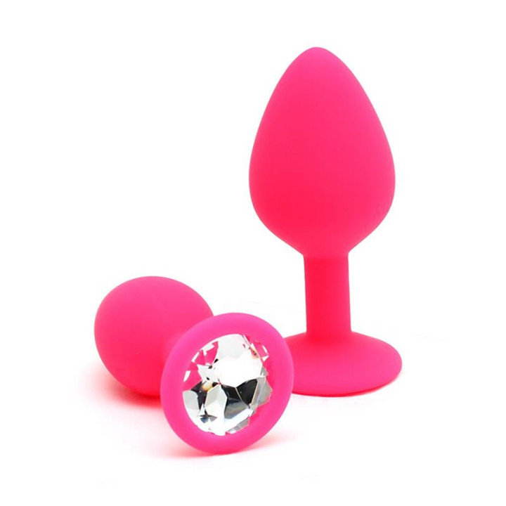 Set de 2 Plugs con Joya Berlin Rosa de Rimba Toys | VibraZon