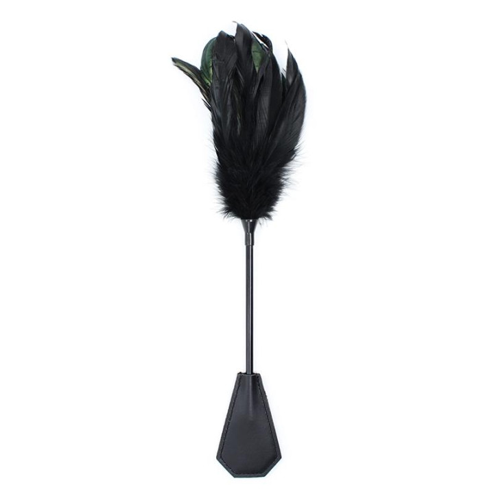 Plumero y Pala 2 en 1 48 cm Negro de Latetobed Bdsm Line | VibraZon