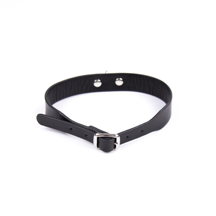 Collar Ajustable 43 cm Negro de Latetobed Bdsm Line | VibraZon