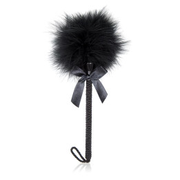 Plumero con Lazo 25 cm Negro de Latetobed Bdsm Line | VibraZon