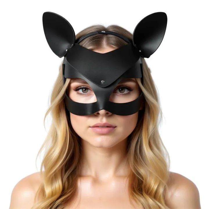 Deissy Máscara de Gatita Ajustable de Intoyou Bdsm Line