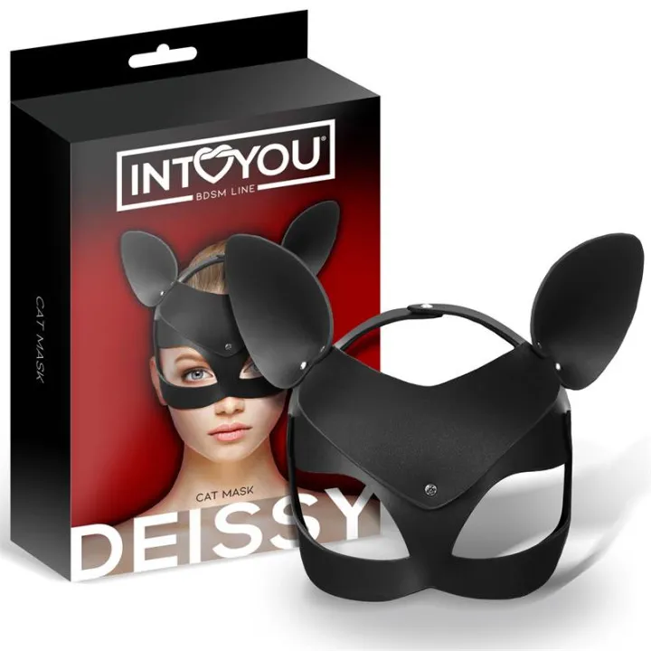 Deissy Máscara de Gatita Ajustable de Intoyou Bdsm Line