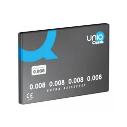 Preservativos Extra Finos sin Látex Classic 3 Unidades de Uniq